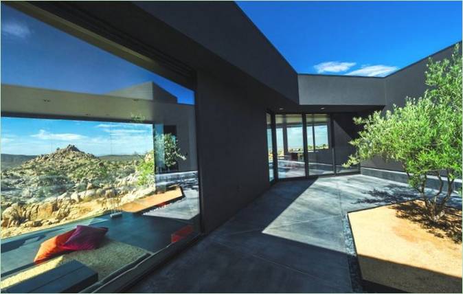 Design della casa nel deserto