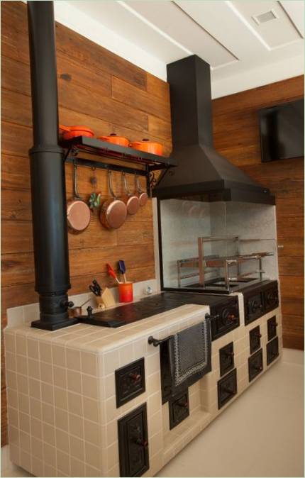 Design degli interni della cucina