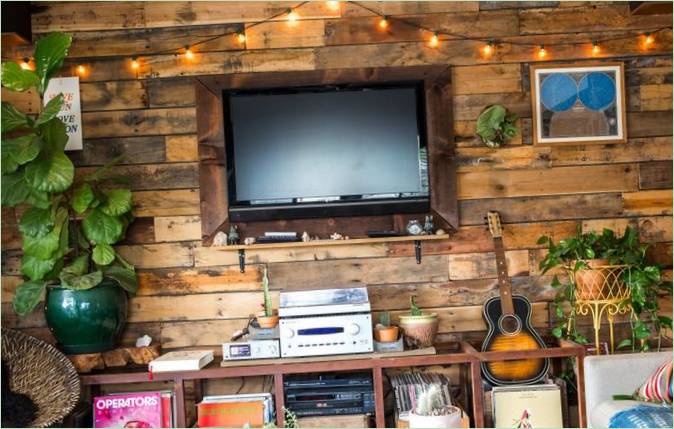 Interni di cottage in stile country: una collezione musicale