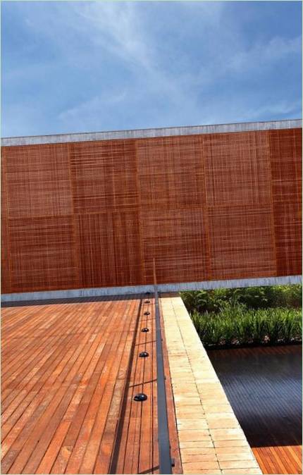 La terrazza di BT House a San Paolo