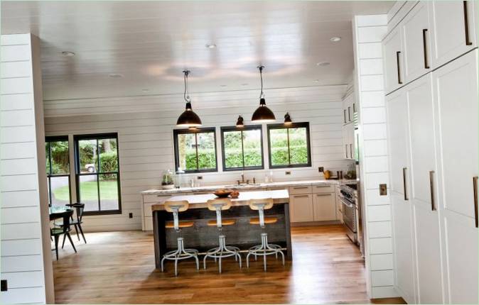 Design degli interni di una cucina