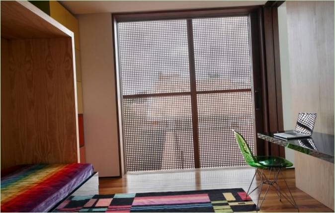 Interno della casa BT a San Paolo