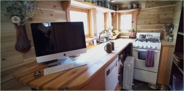 Progettazione di case mobili - cucina