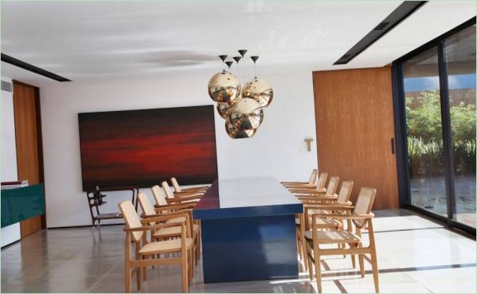 Interno della casa BT a San Paolo