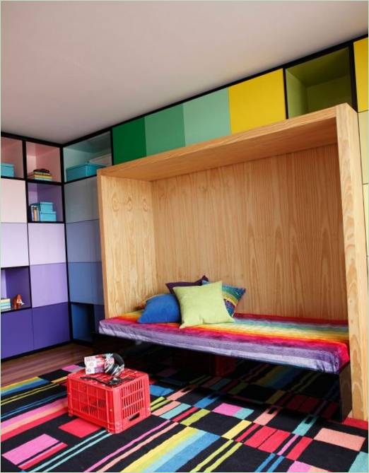 L'interno della Casa BT, San Paolo