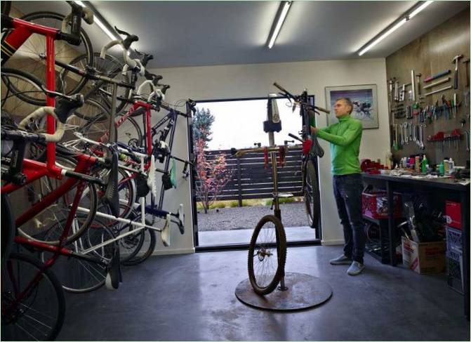 Insolita casa per biciclette a Seattle