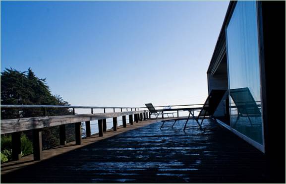 La terrazza del Residence Beach