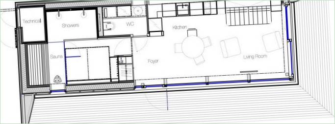 Progetto di casa modulare di piccole dimensioni di Passion Group Prefab