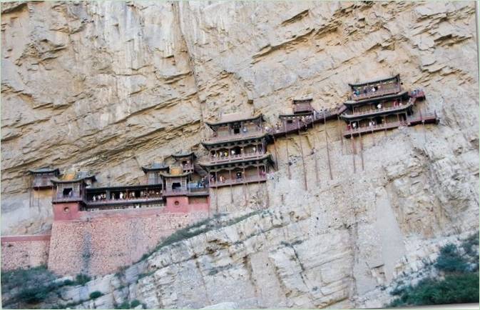 Casa del Tempio di Xuankong in Cina