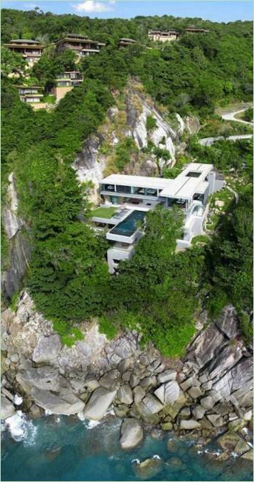 Una casa insolita Villa Amanzi in Thailandia