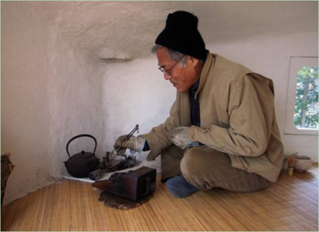 L'insolita casa da tè Takasugi-an in Giappone