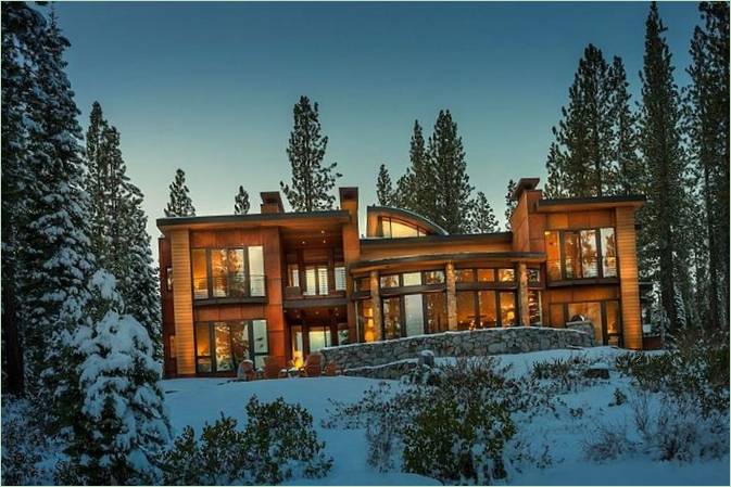 Il design sorprendente della Martis Camp House