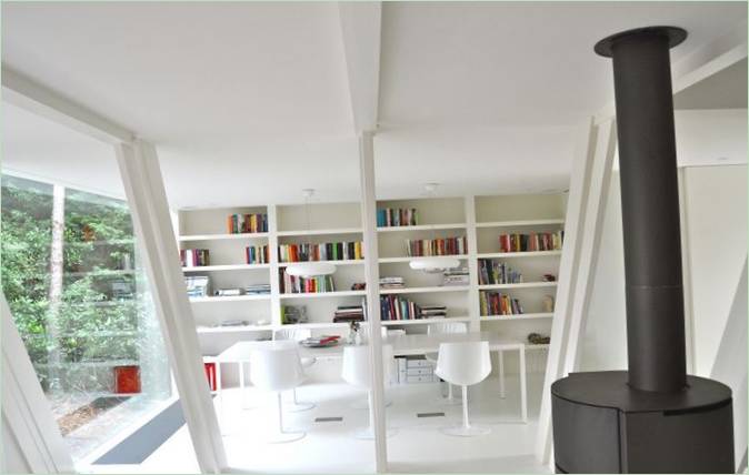 Casa a graticcio dmvA, Belgio