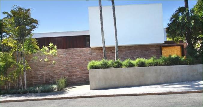 Una casa moderna in Brasile