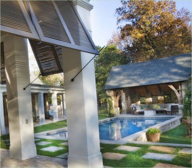 Piscina in giardino