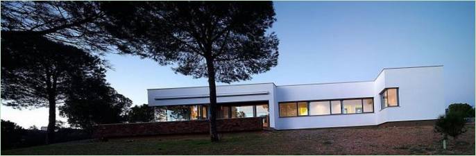 Accogliente casa nella foresta in Spagna