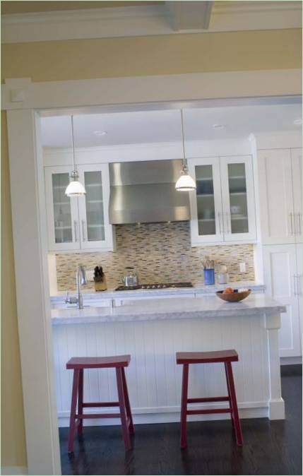 Dettagli di design degli interni: rivestimento dei mobili Dettagli di design degli interni: rivestimento dei mobili