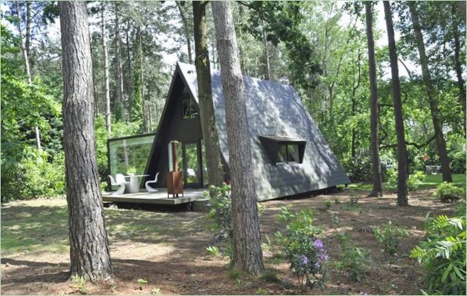 La casa con struttura ad A dmvA, Belgio