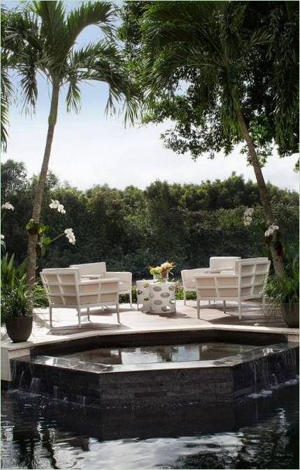 Terrazza della piscina