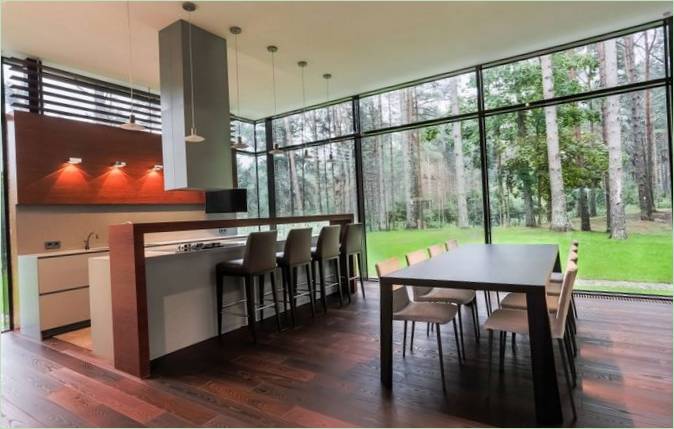 Interno della residenza Onyx House a Tallinn