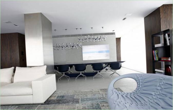 Design degli interni della casa residenziale ZA