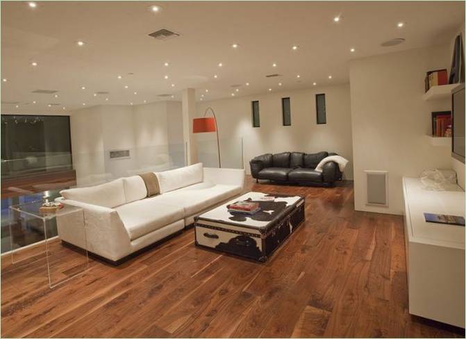 Design minimalista di una villa di lusso a Beverly Hills