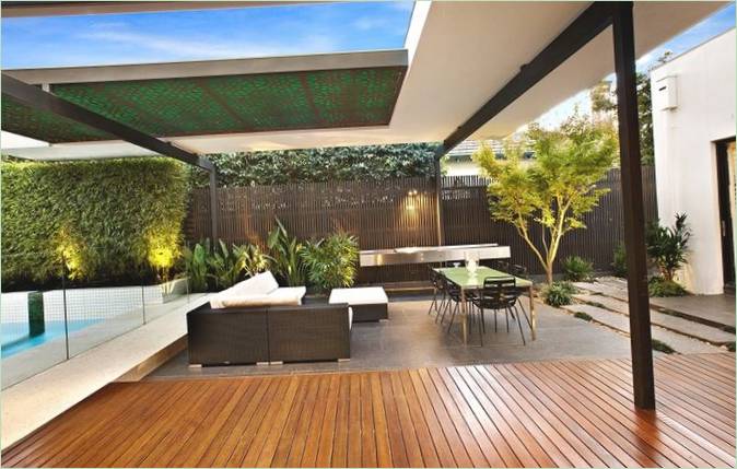 Terrazza di una residenza in Balaclava Road, Australia