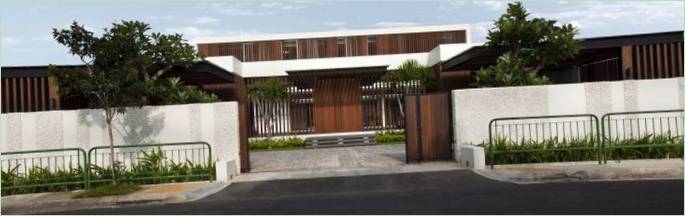 ONG&ONG progetta la facciata di 9 Jalan Siap Villa a Singapore