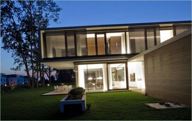 Progettazione di una casa di campagna in Austria