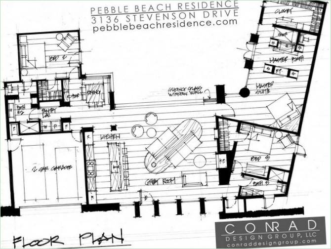 Residenza di Pebble Beach in California