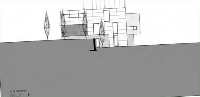 Residenza privata 4 Springs Lane diagramma schematico
