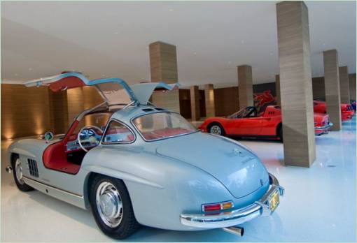 Le auto originali nel garage