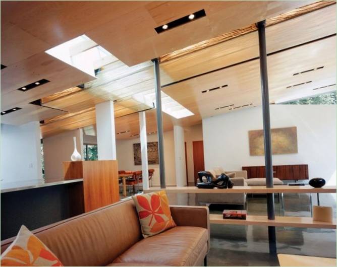 Progetto della residenza Benedict Canyon