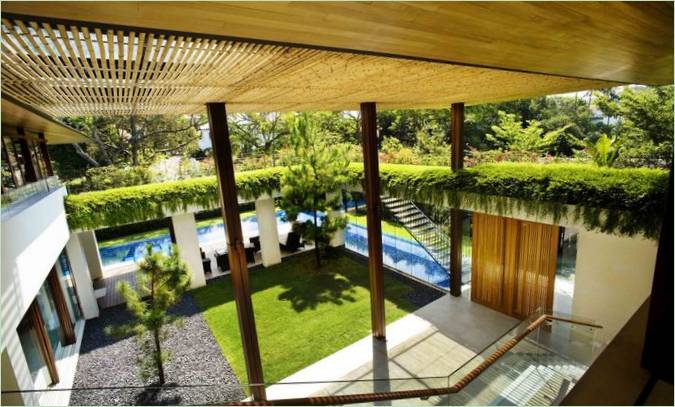 Cortile del Residence Tangga