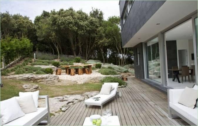 La terrazza di Casa Constanza in Spagna