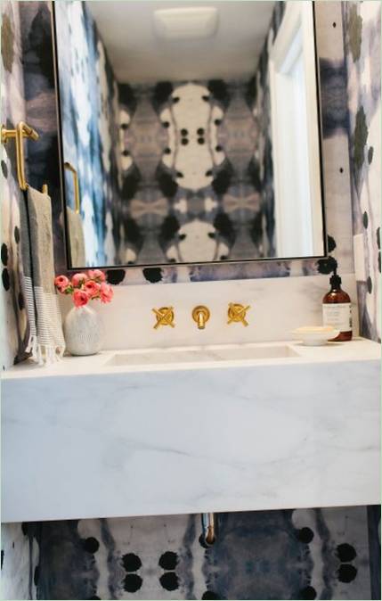 Incredibili interni di case chiare: il bagno Incredibili interni di casa dai colori chiari: il bagno
