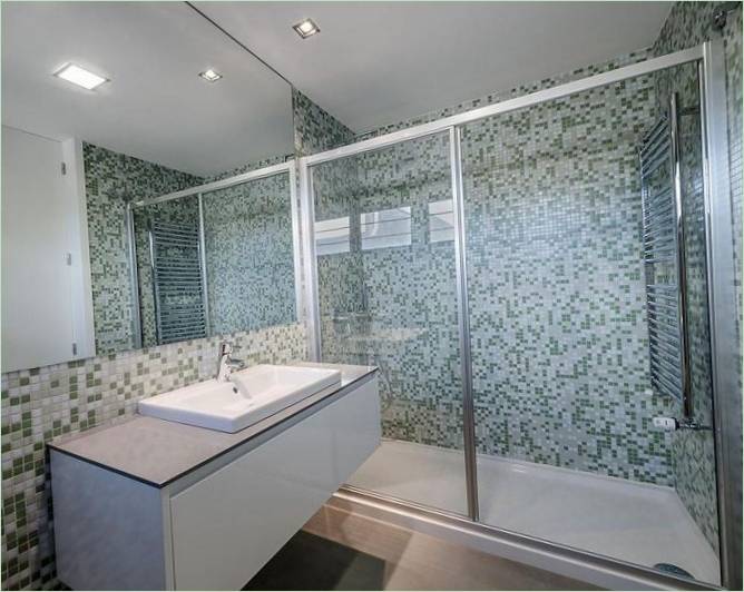 Design degli interni del bagno
