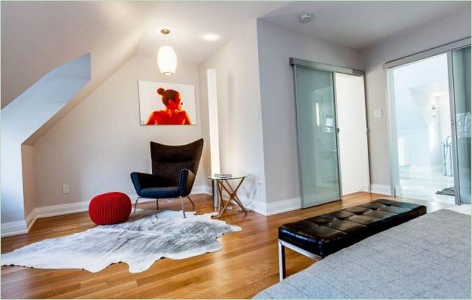 Progetto di interni per la residenza One Hurndale Avenue in Canada