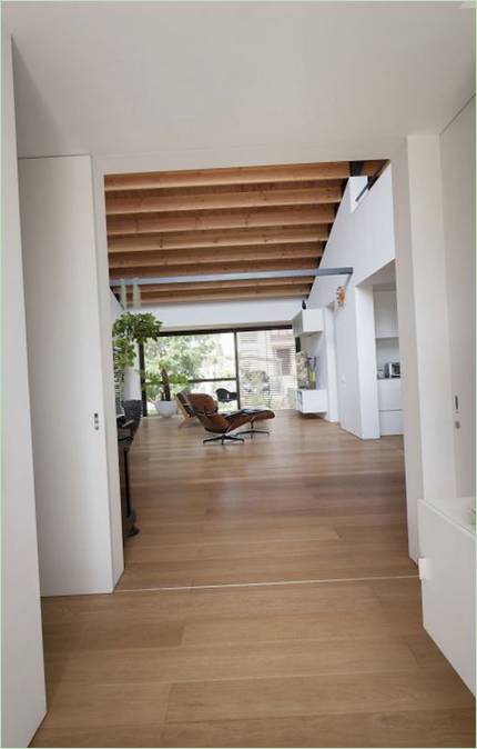Design degli interni del soggiorno di una casa di campagna