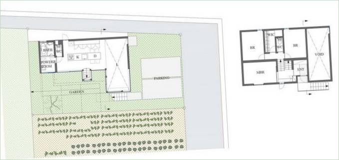 Piantine del Kawate Residence