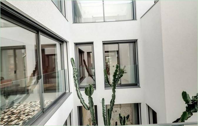 Piante negli interni di una residenza