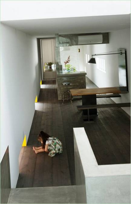 Promenade House, cucina moderna di design