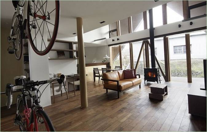 Design d'interni della casa Origami