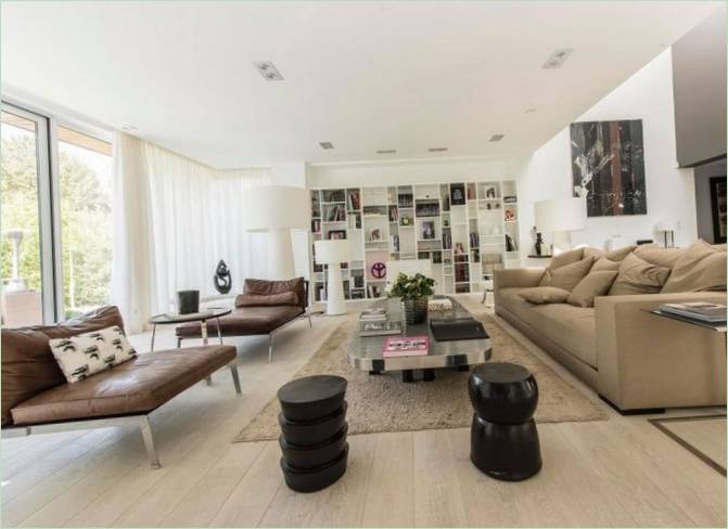 Splendida villa bifamiliare di design