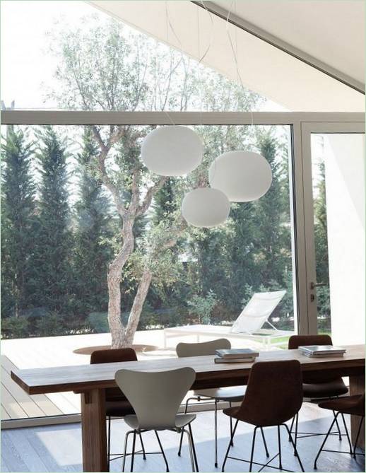 Progetto di interni per una villa da pranzo a Lodi, Italia