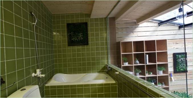Design degli interni del bagno