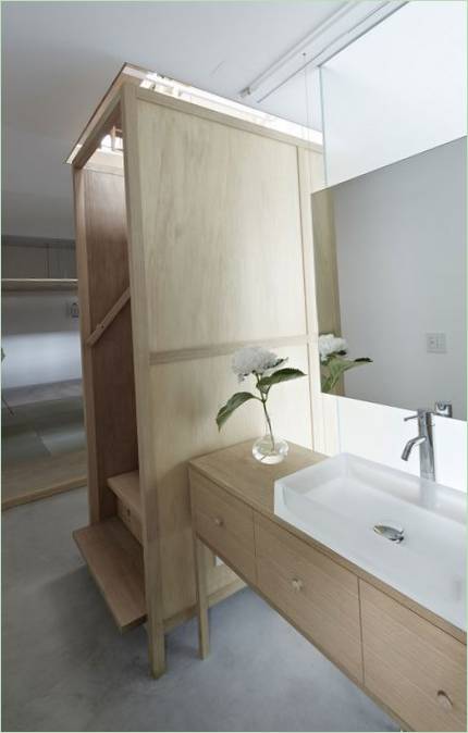 Il bagno della casa di Itami