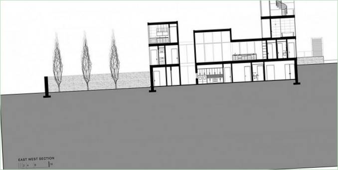 4 Springs Lane Layout della residenza privata