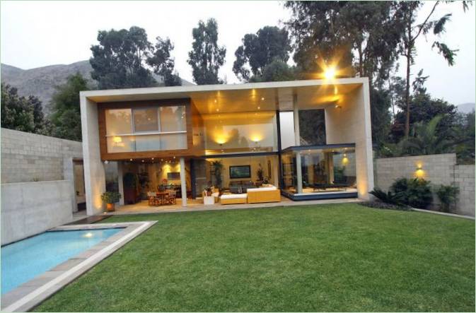 La villa S di Domenack Arquitectos