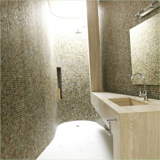 Design degli interni del bagno